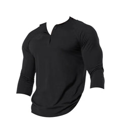 GYMSHARK MEN LEGACY HENLEY Slim Fit