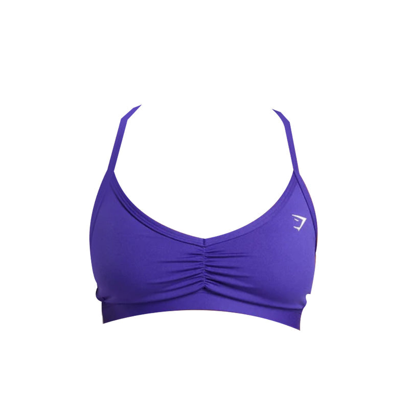 GYMSHARK RUCHED STRAPPY SPORTS BRA Light Support