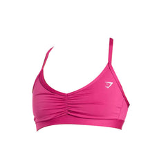GYMSHARK RUCHED STRAPPY SPORTS BRA Light Support