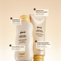 Honey Gloss Hair Routine