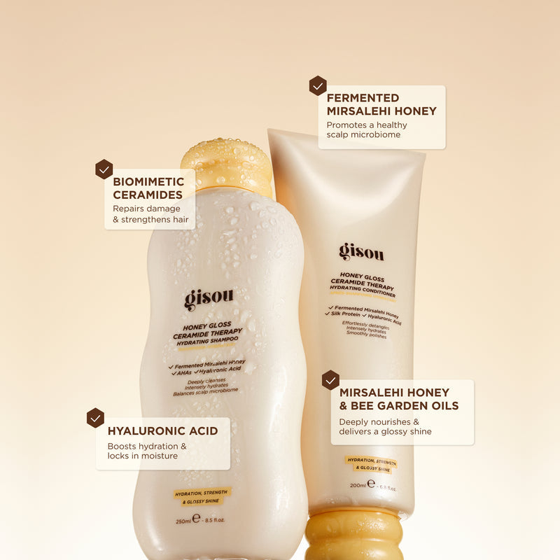 Honey Gloss Hair Routine