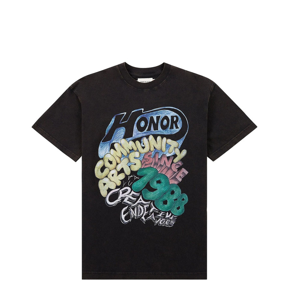 HONOR THE GIFT COMM ARTS CREATIVE T-Shirt BLACK
