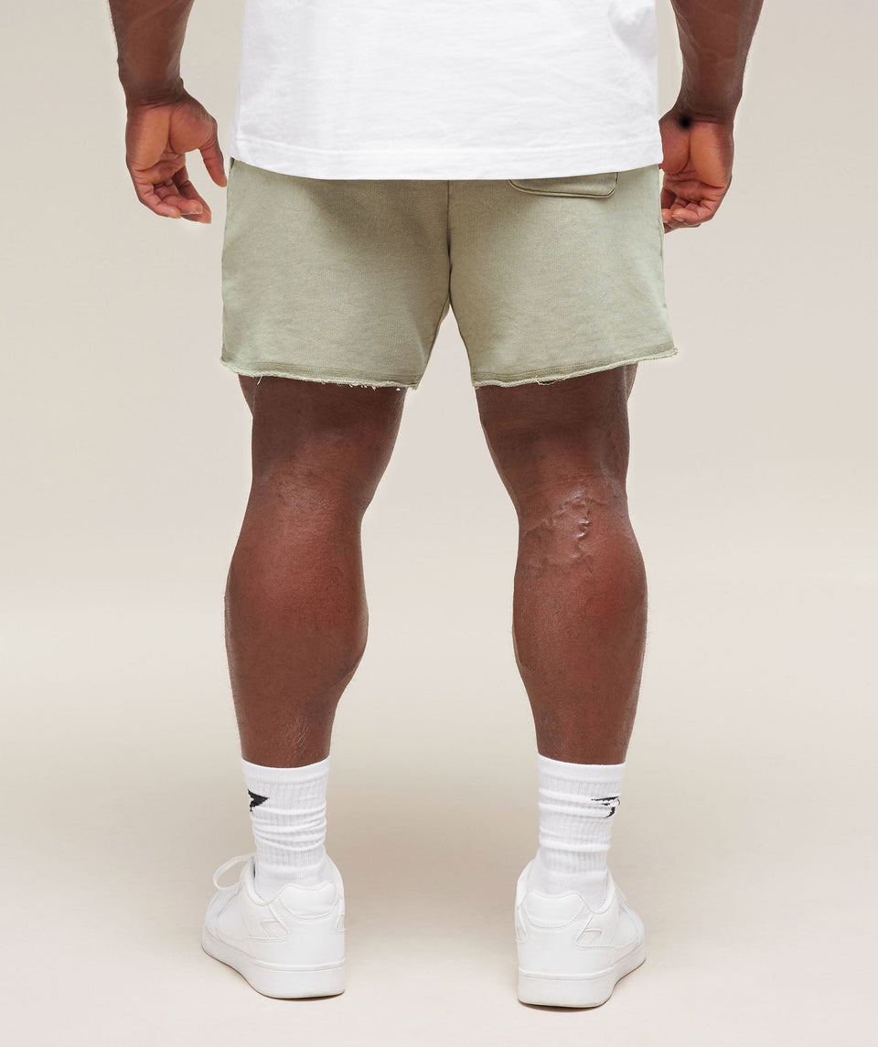 Gymshark Heritage 5" Shorts Stone Grey