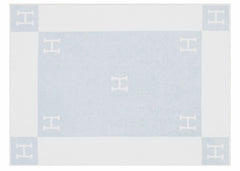 Hermes Avalon Bath Towel Bleu Glacier