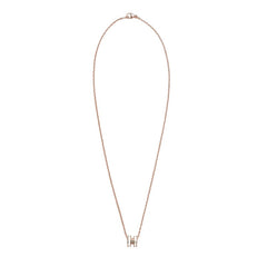 Hermes Mini Pop H Pendant Marron Glace