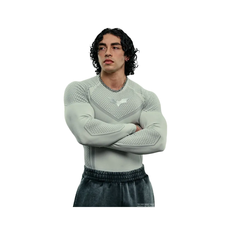 YoungLA Batman Compression Longsleeves 'Off White'
