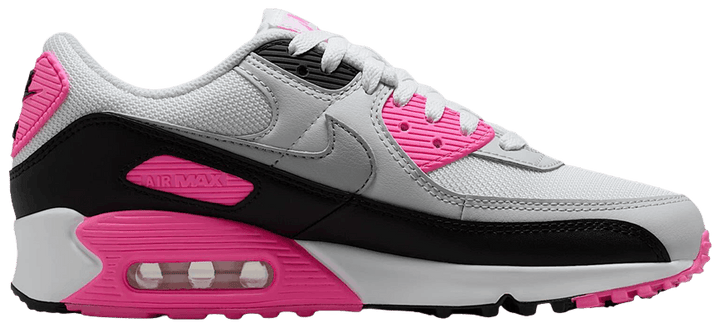 Nike Wmns Air Max 90 'White Pink Glow Black'