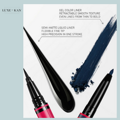 Valentino Beauty Twin Liner Double-Ended Eyeliner Black and Rosso 0.5ml