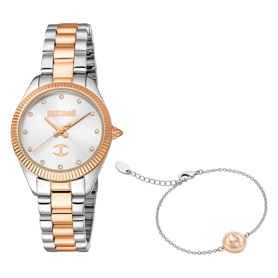 Pacentro Two Tones RG Silver