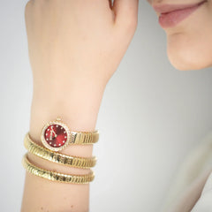 Enchanting Yellow Gold Red