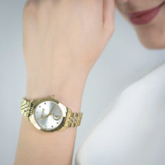 Luna Yellow Gold Silver