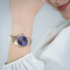 Fiorenza Snake Rose Gold Violet