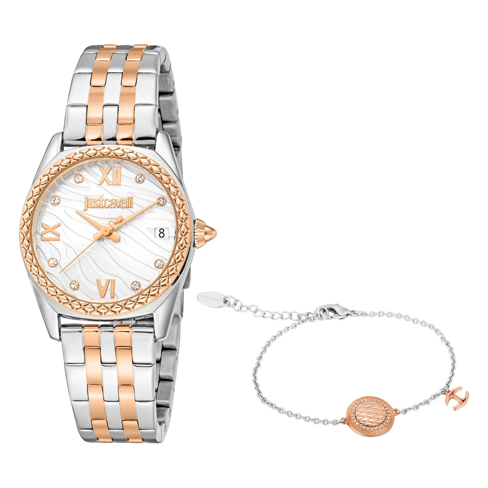 Indomitable Animalier Two Tones RG Silver