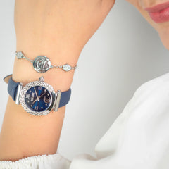 Curiosa Leather Blue