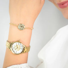 Dolce Yellow Gold Silver