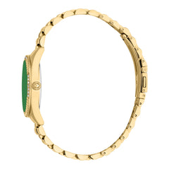 Vittoria Glam Yellow Gold Green