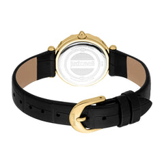 Stella Snake Leather Black YG Silver