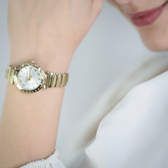 Stella Snake Yellow Gold Silver