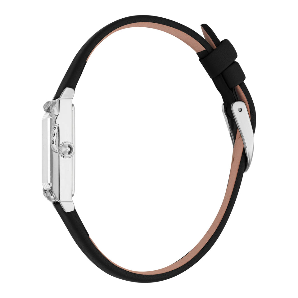 Dolcezza Snake Leather Black Silver