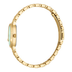Rosa Snake Yellow Gold Green