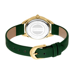 Amabile Leather Green Silver