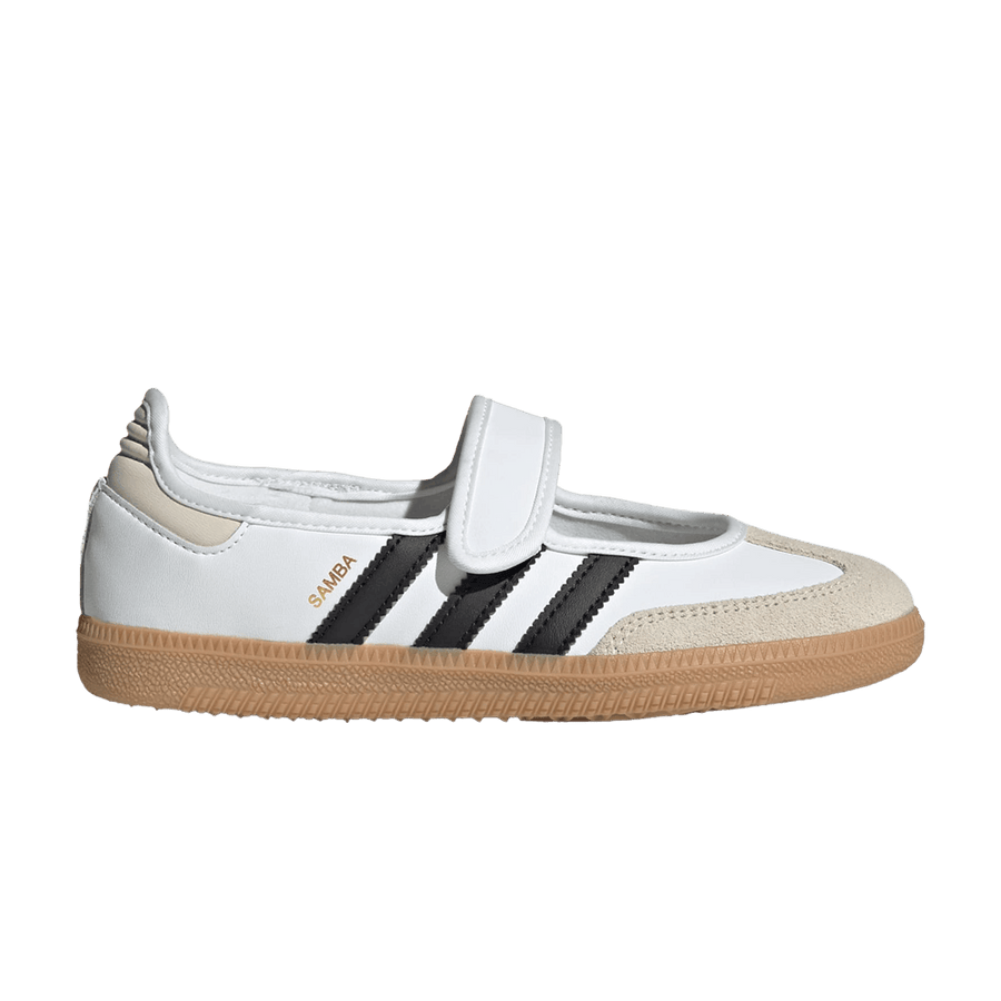 Adidas Samba Jane J White Alumina Gum