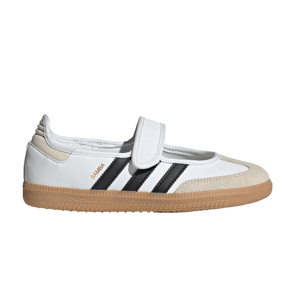 Adidas Samba Jane J White Alumina Gum