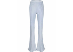 Jacquemus Jacquemus Wool-Blend Flared Trousers Trousers Blue