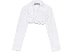 Jacquemus La Chemise Bahia Courte Shirt White