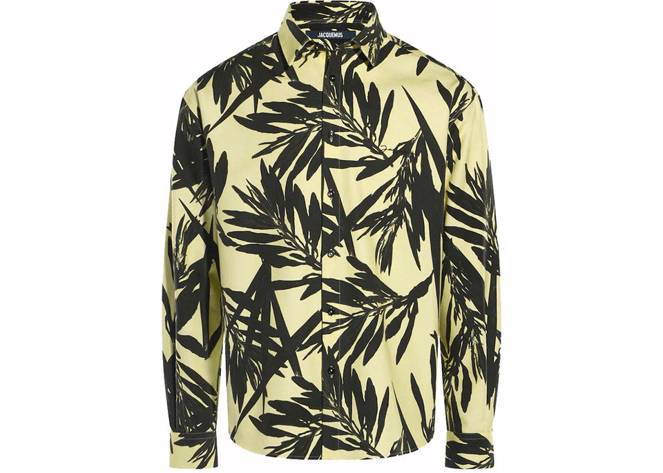 Jacquemus La Chemise Simon Foliage Black/Yellow