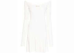 Jacquemus La Mini Robe Pralu Dress Off White