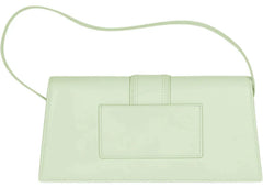 Jacquemus Le Bambino Long Flap Shoulder Bag Light Green