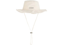 Jacquemus Le Bob Artichaut Large Brim Bucket Hat Off-White