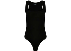 Jacquemus Le Body Gros Grain Bodysuit Black