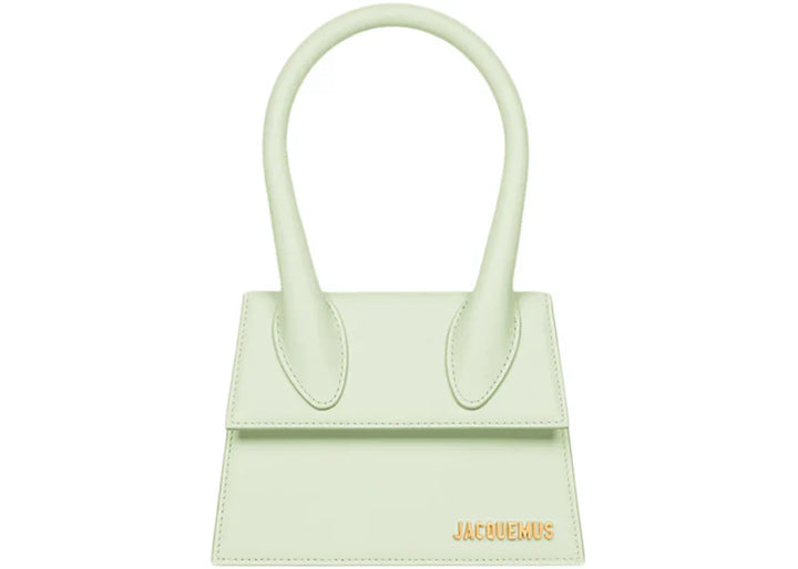 Jacquemus Le Chiquito Moyen Signature Handbag Light Green