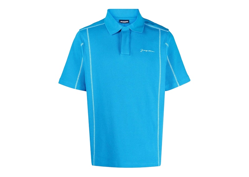 Jacquemus Le Polo Vanilla Shirt Turquoise