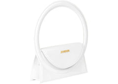 Jacquemus Le Sac Rond Circle Purse White