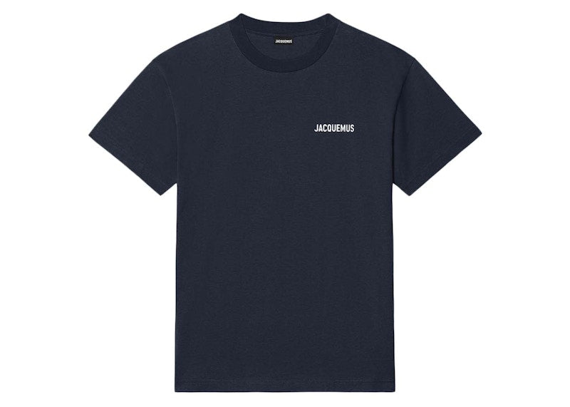 Jacquemus Le T-Shirt Logo T-Shirt Navy