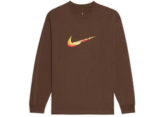 Jacquemus x Nike Le T-Shirt Manches Longues Orange Brown