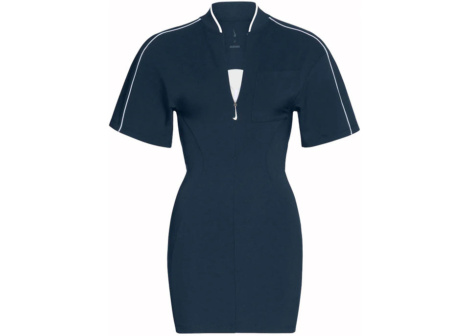 Jacquemus x Nike Shorts-Sleeved T-Shirt Dress (Asia Sizing) Dark Navy