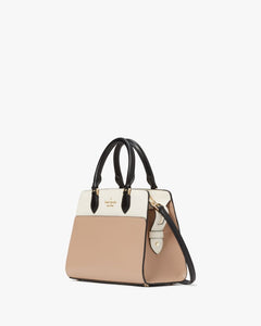 KateSpade Madison Small Satchel Toasted Hazelnut Multi