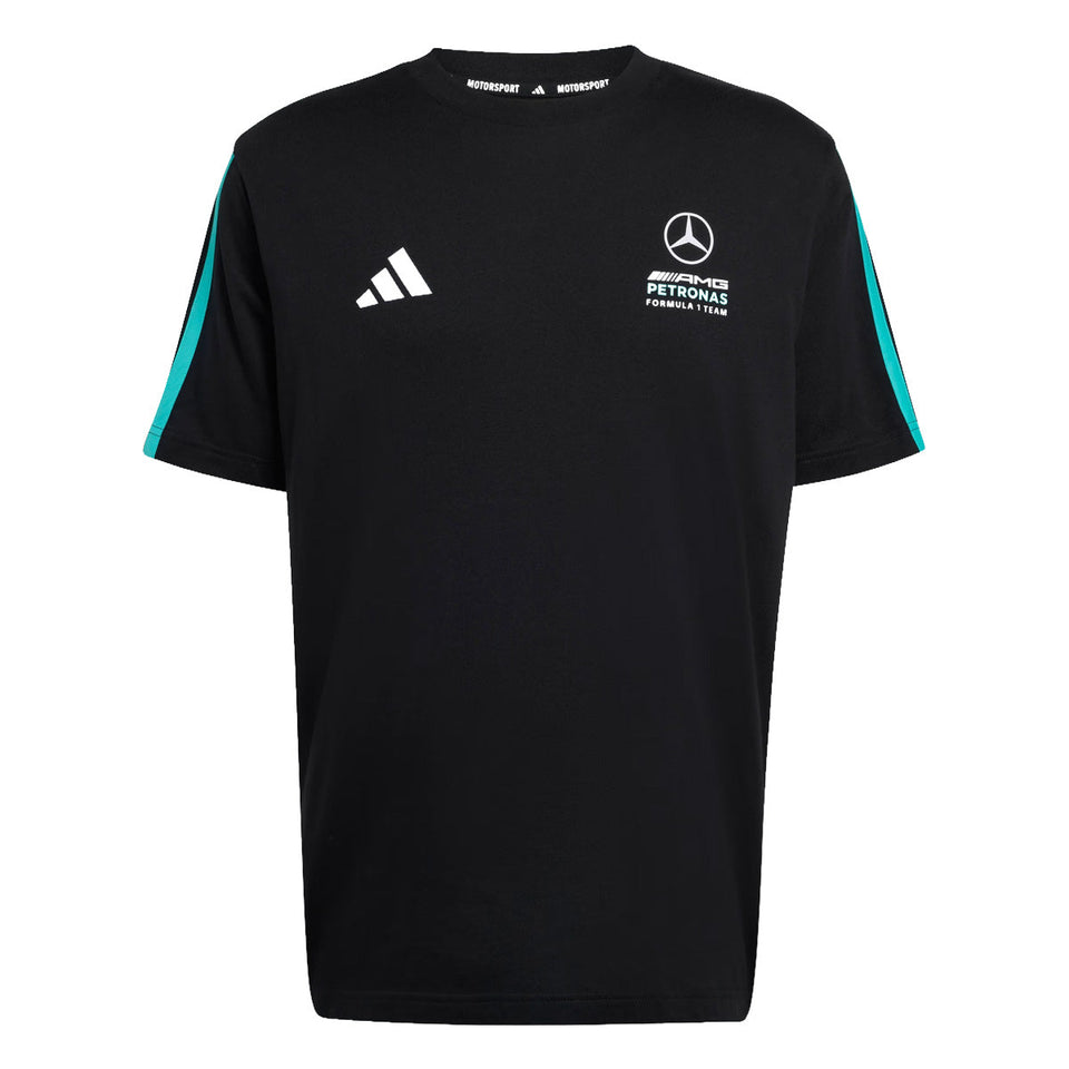 adidas '+ MERCEDES - AMG PETRONAS FORMULA 1 TEAM DNA T-Shirt Black / Semi Mint Rush