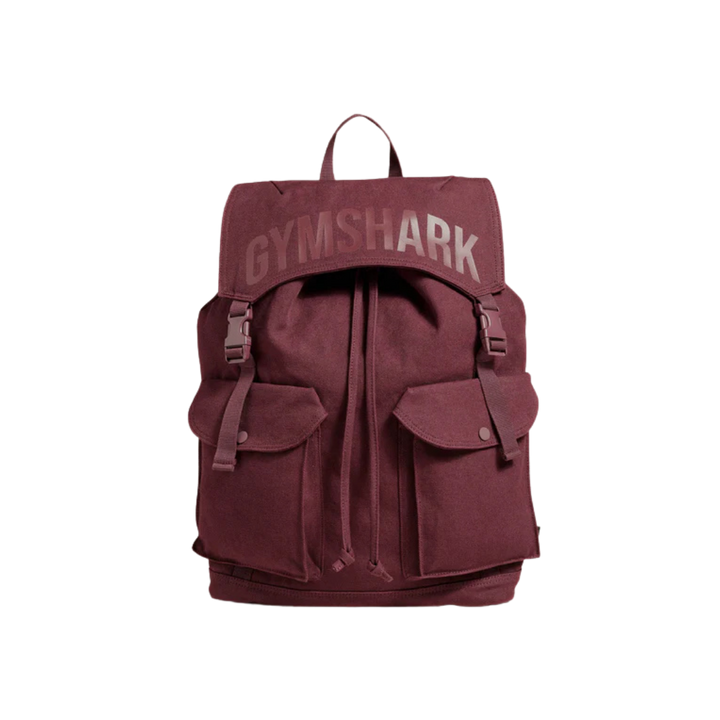 Women's Gymshark Power Backpack Rich Maroon