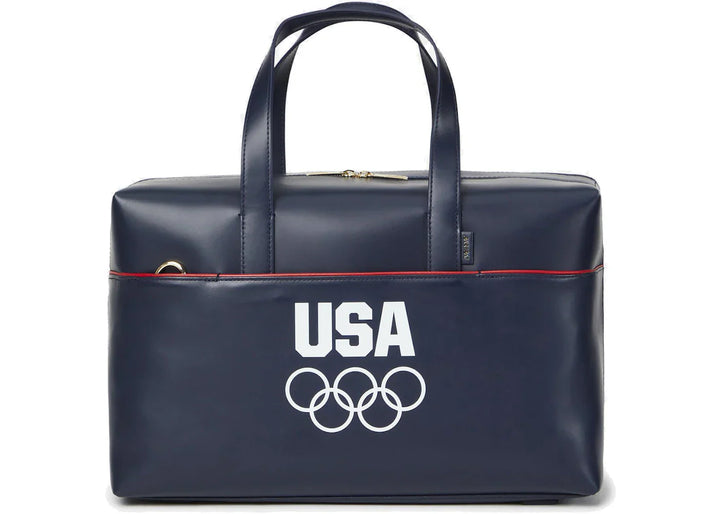Kith For Team Usa & Away Leather Everywhere Bag Navy