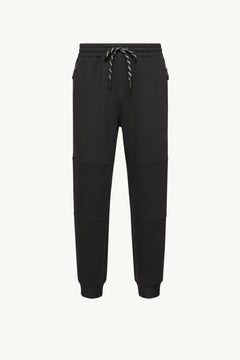 Moncler Logo Sweatpants Black Black