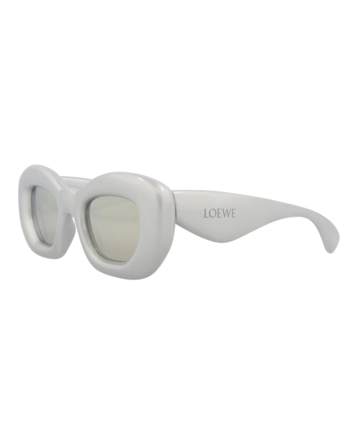LOEWE Cat Eye Sunglasses Grey Grey Silver (LW40117I-47-20C)