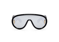 LOEWE Wave Mask Sunglasses (INTL. FIT) Black