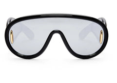 LOEWE Wave Mask Sunglasses (INTL. FIT) Black