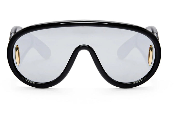 LOEWE Wave Mask Sunglasses (INTL. FIT) Black