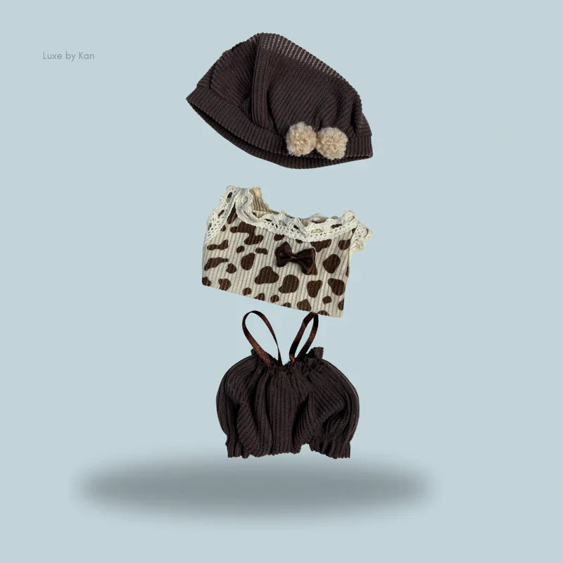 Labubu Cocoa Cuddle 3 Piece Set